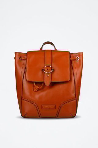 Mochila de piel Matilde - Naranja