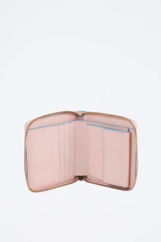 Cartera de piel - 
Rosa pastel