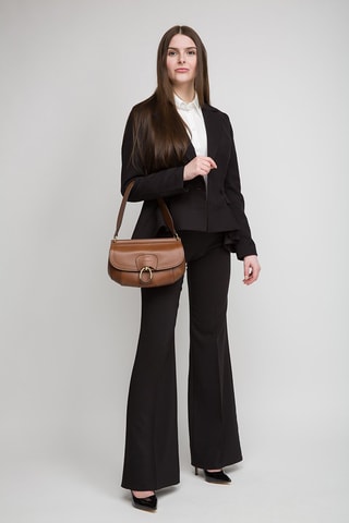 Bolso de piel Erica - Marrón