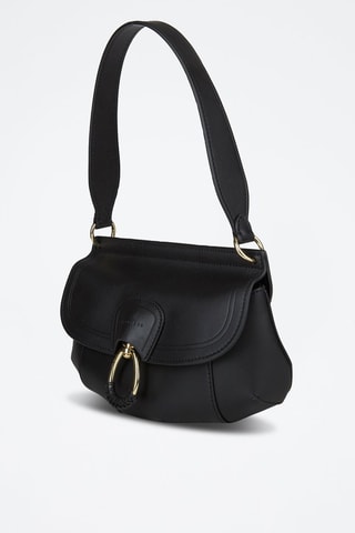 Bolso de piel Erica - Negro
