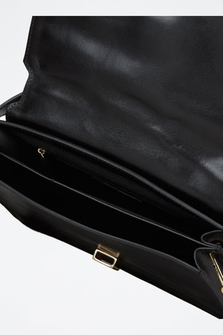 Bolso de piel Beatrice - Negro