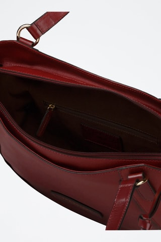 Bolso de piel - Burdeos