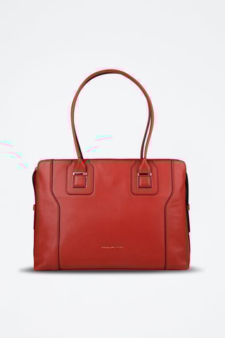 Bolso de piel - Rojo 