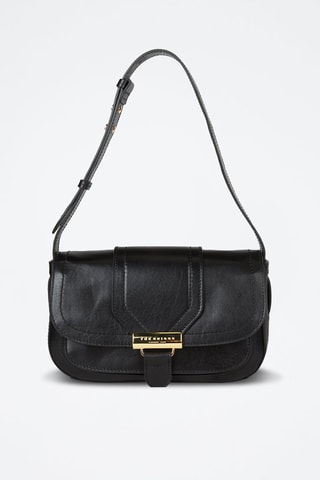 Bolso de piel Benedetta - Negro