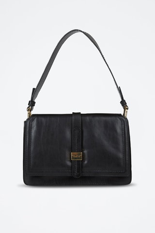 Bolso de piel Beatrice - Negro