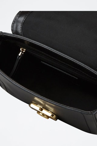 Bandolera de piel Corsini - Negro