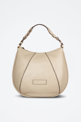 Bolso shopper de piel Brigida - Beige