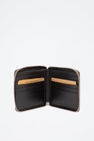 Cartera de piel - Negro