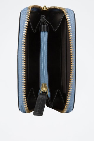 Cartera de piel Chiara - Negro