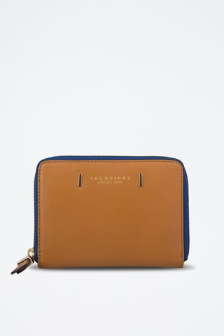 Cartera de piel Chiara - Camel