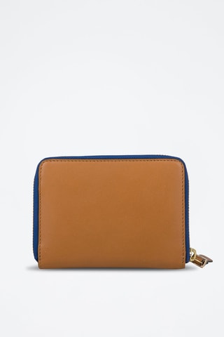 Cartera de piel Chiara - Camel