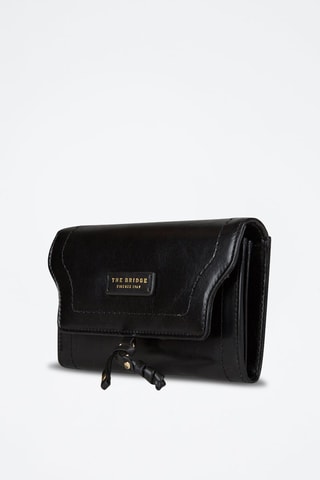 Cartera de piel Elba - Negro