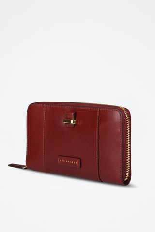 Cartera de piel Vigna-Nuovo - Marrón