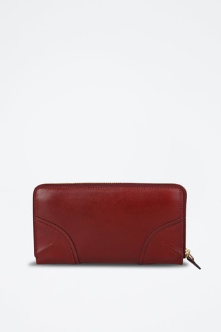 Cartera de piel Matilde - Marrón