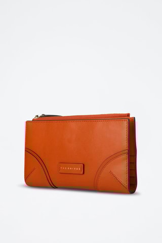 Cartera de piel Matilde - Naranja
