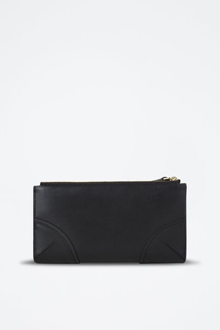 Cartera de piel Matilde - Negro