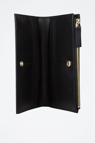 Cartera de piel Matilde - Negro