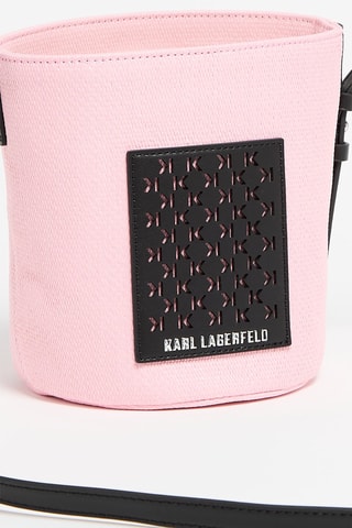 Sac seau - Rose et noir