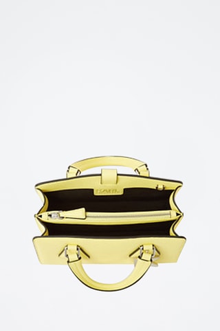 Sac à main en cuir - Jaune