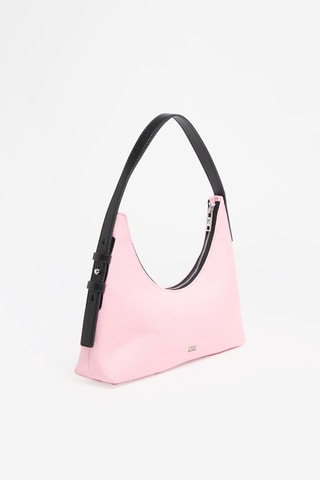 Sac porté épaule - Rose et noir
