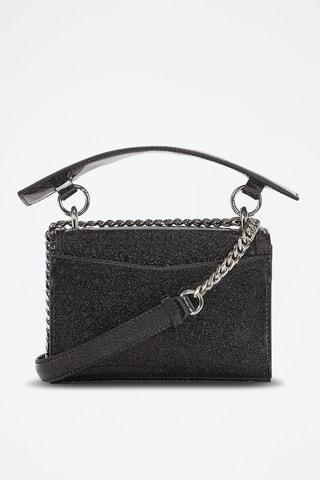 Sac bandoulière - Noir chiné