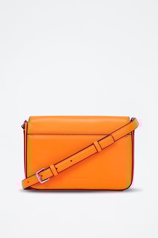 Sac bandoulière en cuir - Orange