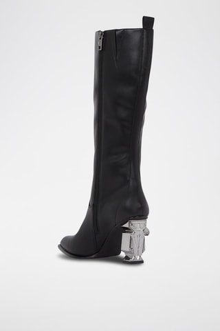 Bottes en cuir - Noir
