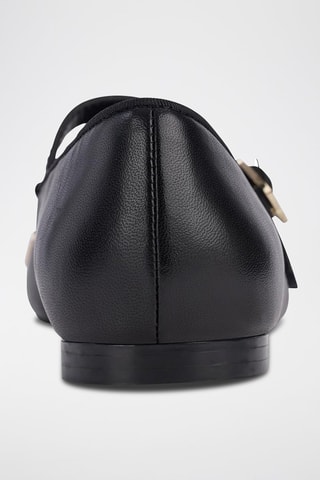 Babies en cuir - Noir