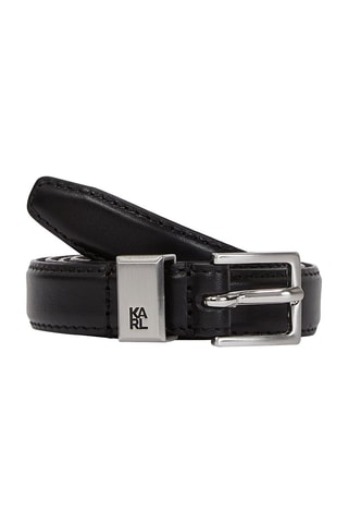 Ceinture en cuir - Noir