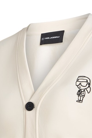 Gilet en coton biologique - Ecru