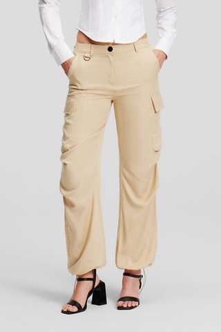 Pantalon cargo - Beige