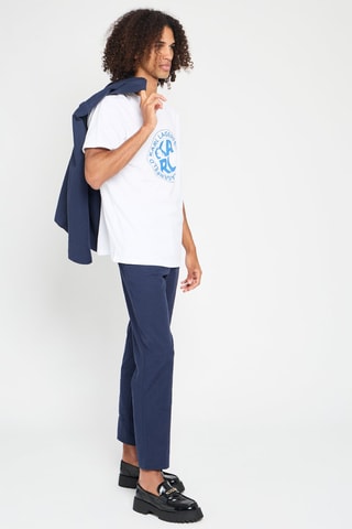 Pantalon en lin - Bleu