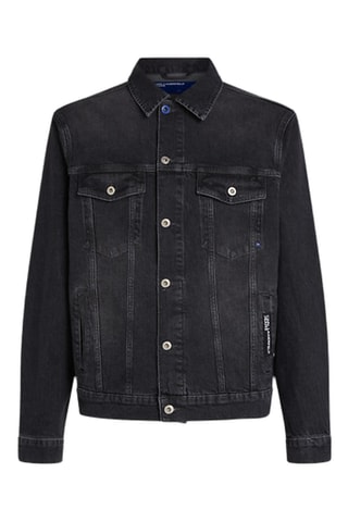Veste en jean - Gris foncé