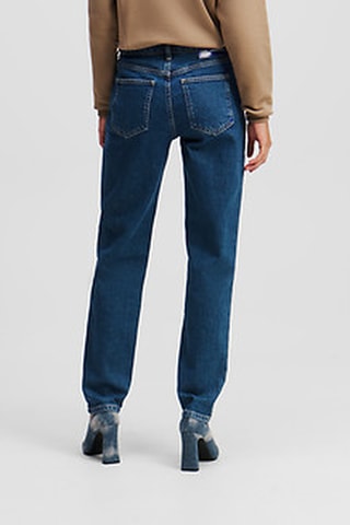 Jean en coton biologique - Bleu marine