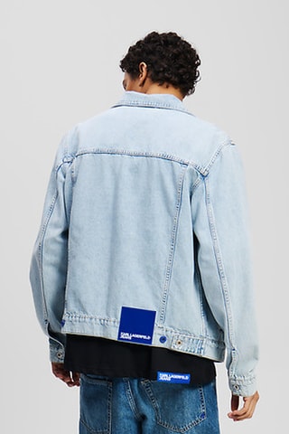 Veste en jean et coton biologique - Bleu