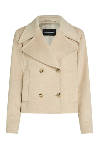 Caban en laine - Beige