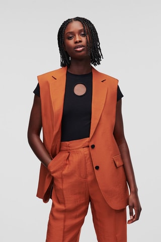 Veste sans manches - Orange