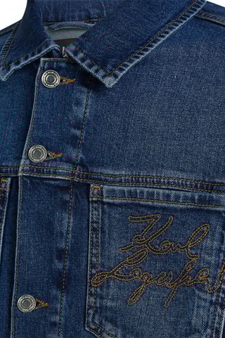 Veste en jean - Bleu