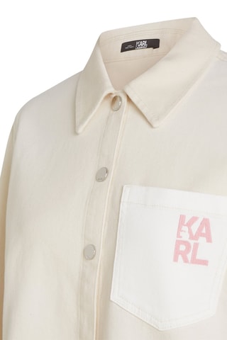 Veste en jean - Ecru