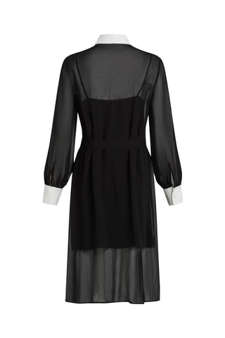 Robe chemise - Noir