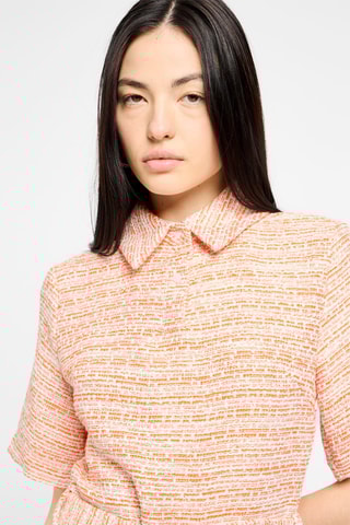 Robe droite - Orange