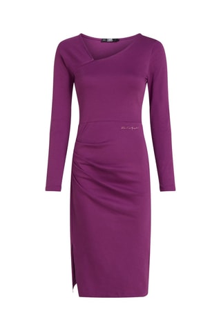 Robe droite - Violet