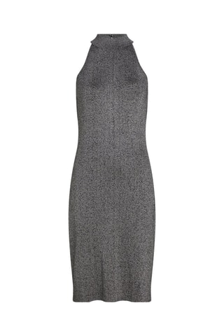 Robe droit - Gris foncé chiné