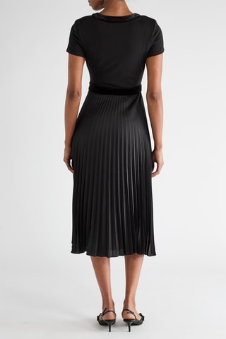 Robe plissée - Noir
