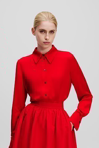 Chemisier - Rouge