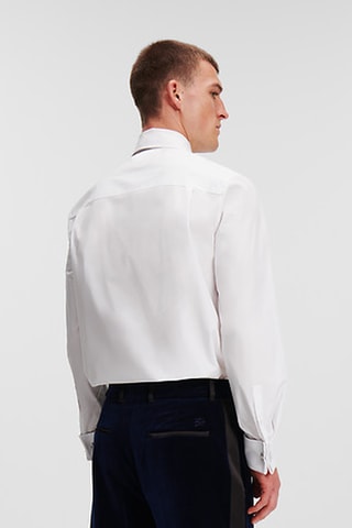 Chemise en coton biologique - Blanc