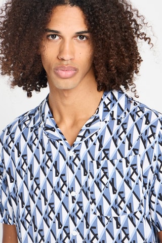 Chemise - Bleu et noir