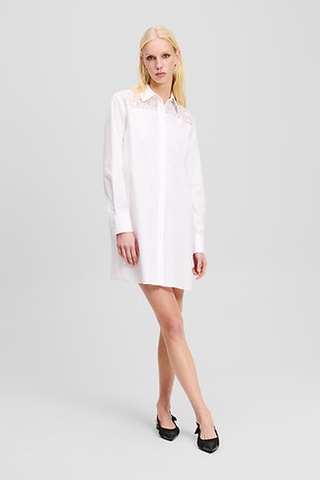 Tunique en coton biologique - Blanc