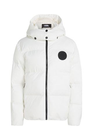 Doudoune à capuche - Blanc