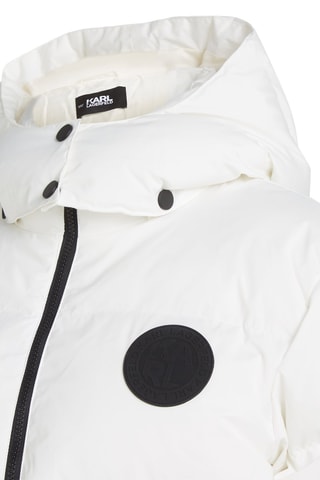 Doudoune à capuche - Blanc